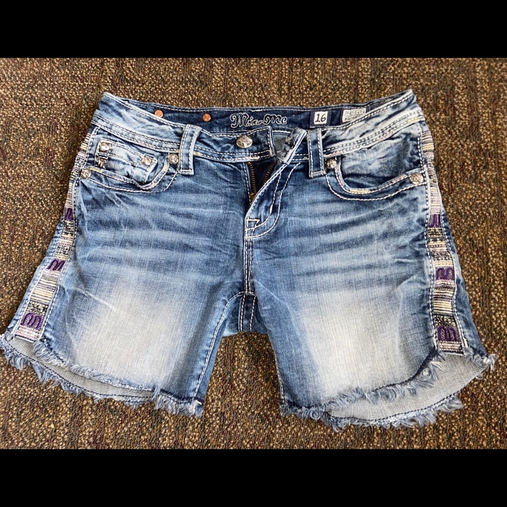 Girls Miss Me Jean Shorts